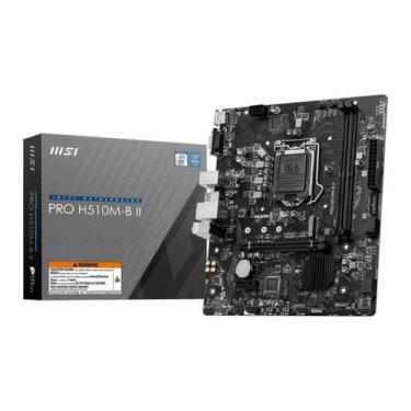 Imagem de Placa Mãe MSI Pro H510M-B II (LGA 1200 - DDR4 2933) - Chipset Intel H5