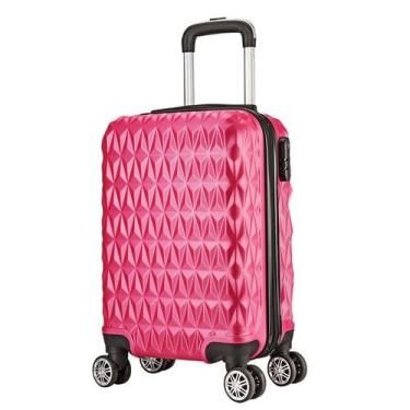 Imagem de Mala De Viagem Bordo Pequena 10kg P+ Em Abs Padrão Anac - EAGLE, Rosa 