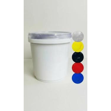 Imagem de Kit Tinta Serigrafia Base Água 5 Cores 900ml - Congratulations Store