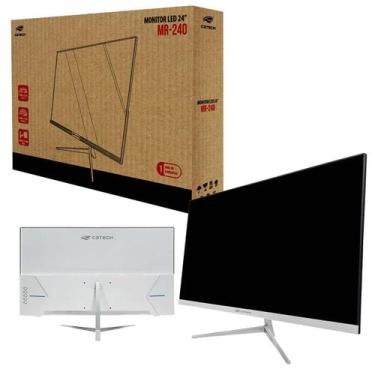 Imagem de Monitor Gamer Led 24 Branco Full Hd Tela Ultra Fina Mr-240 - C3tech