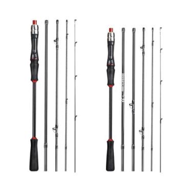 Imagem de Vara De Pesca Sougayilang De Fibra De Carbono 1.8m 2.1m Com Cabo EVA P