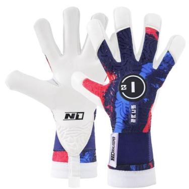 Imagem de Luva de Goleiro Profissional N1 Zeus 2.0 - N1 Goalkeeper, 10, Azul, Br