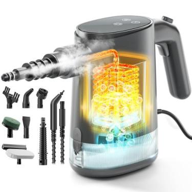 Imagem de Limpador a Vapor Portátil TEEVOGO 650 ML Aquecimento em 15 s Leve