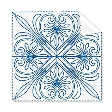 Imagem de Talavera – Pano de limpeza de tela de telefone com estampa decorativa azul, 5 peças