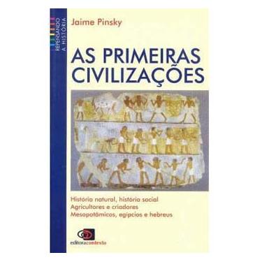 Imagem de Livro – Repensando a História – As Primeiras Civilizações: História Natural - História Social - Jaime Pinsky 