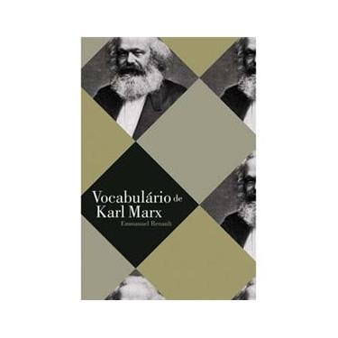 Imagem de Livro - Vocabulário dos Filósofos - Vocabulário de Karl Marx