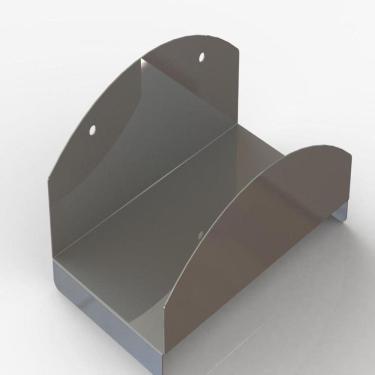 Imagem de Suporte Para Mangueira Em Inox Alta Qualidade Kit Completo Para Fixação