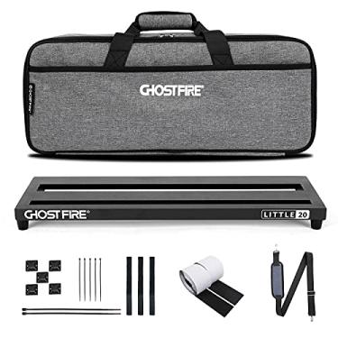 Imagem de Placa pedaleira Ghost Fire de liga de alumínio com efeito de 800 g, 50 cm x 18 cm x 3 cm com bolsa de transporte, série V (V-LITTLE 20)