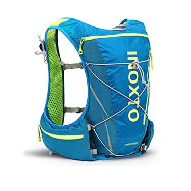 Imagem de C/H Mochila de hidratação de 10 l com garrafas de água macias de 200 ml Ultra Daypack colete de corrida para maratona ao ar livre, ciclismo, caminhadas, acampamento, homens/mulheres