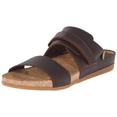 Imagem de El Naturalista Sandália rasteira feminina Nf43 Zumaia, Marrom, 8.5