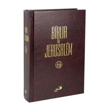 Imagem de Bíblia De Jerusalém - Editora Paulus Capa Dura - Letra Grande