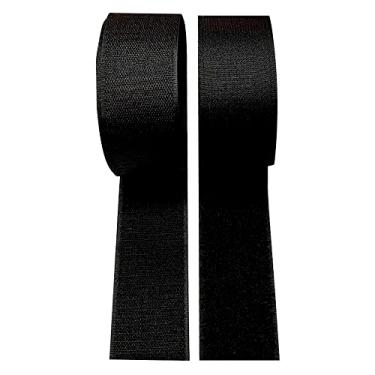 Imagem de Fecho De Contato Macho E Fêmea 50mm X 1 Metro Cor Preta