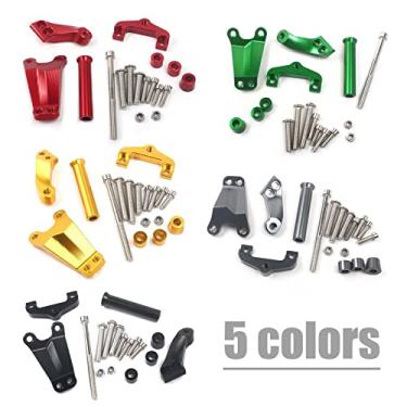 Imagem de FINMOKAL CNC para Kawasaki ER6N 2013 2014 2015 kit de suporte estabilizador amortecedor de direção