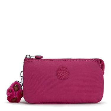 Imagem de Kipling Bolsa feminina Creativity L, Brave Berry 360, 7.25" L X 4.25" H X 0.5" D
