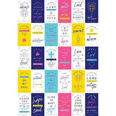 Imagem de GSM Brands - Cartões versáteis bíblicos – Mensagens inspiradoras nas Escrituras (60 Cartões Exclusivos de 8,89 cm x 5 polegadas)
