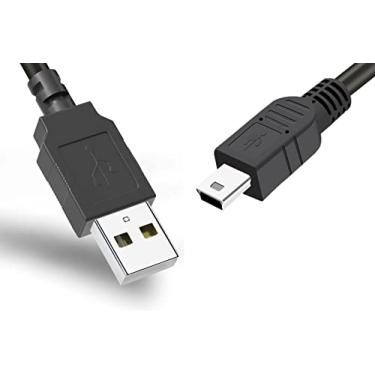 Imagem de SCOVEE Mini cabo USB para GoPro Hero 3+, Hero 4, PS3 Controller, Canon Powershot, compatível com Garmin Nuvi GPS receptor, MP3 Players, Dash Cam, Black-3.3ft, 3.3ft