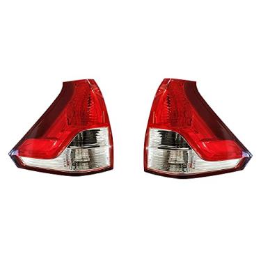 Imagem de JESYMBX Para HONDA CRV 2012 2013 2014 luz traseira estacionamento luz reversa pára-choques traseiro lâmpadas de freio sem lâmpada inferior par
