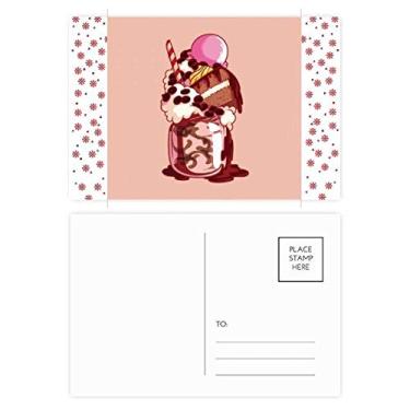 Imagem de Bolo, biscoito, creme, chocolate, sorvete, Natal, flor, celebração, cartão postal de bênção