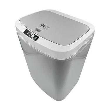 Imagem de Lixeira Eletrônica Automática Com Sensor Banheiro Cozinha 15 Litros -