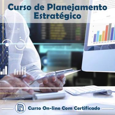 Imagem de Curso online em videoaula de Planejamento Estratégico com Certificado + 2 brindes