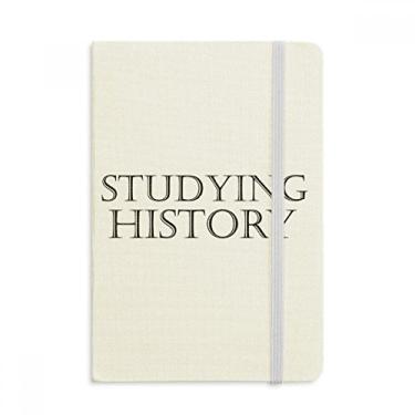 Imagem de Caderno de frases curtas para estudar, história, capa dura oficial, diário clássico