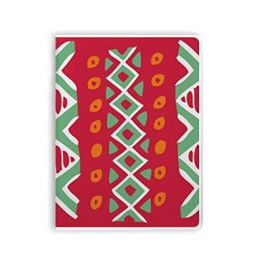 Imagem de Caderno de desenho de civilização antiga Red Mexico Totems Diário capa macia