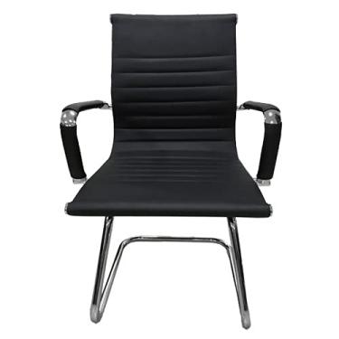 Imagem de CADEIRA DE ESCRITÓRIO INETERLOCUTOR FIXA EAMES (preta)