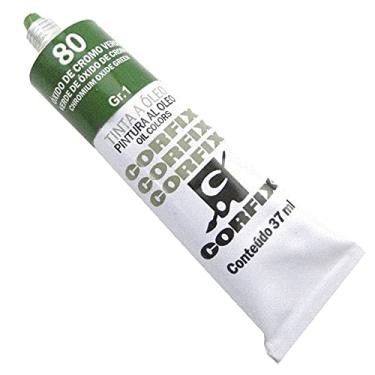 Imagem de Tinta Óleo Corfix 37 ml 080 - Óxido Cromo Verde