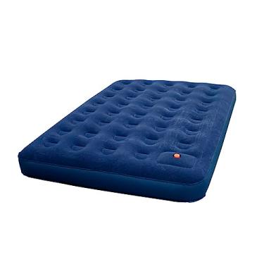 Imagem de Nautika, Colchão inflável de Casal Zenite com Inflador de Pé, Enchimento Embutido, Ideal para Camping, Trilha, Viagens, Estilo Clássico, Suporta Até 200kgs