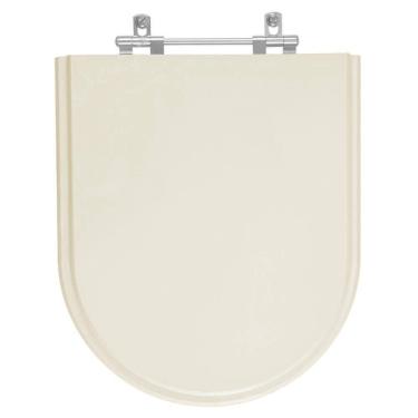 Imagem de Assento Sanitário Link LK Creme (Bege Claro) para bacia Deca