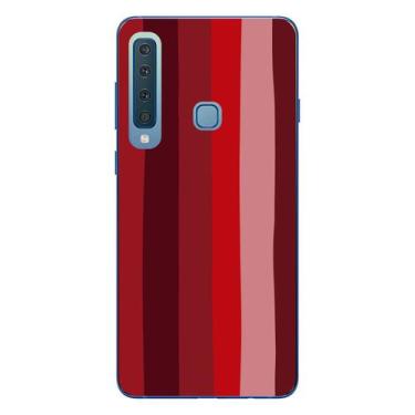 Imagem de Capa Case Capinha Samsung Galaxy A9 2018 Arco Iris Vermelho - Showcase