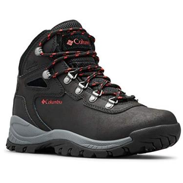 Imagem de Columbia Newton Ridge Plus feminino descontinuado, Preto/vermelho papoula, 39