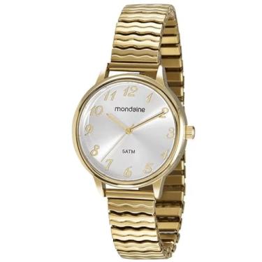 Imagem de Relogio Mondaine Feminino Ref: 99557lpmgde1 Mola Dourado