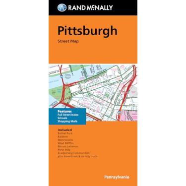 Imagem de Rand McNally Folded Map: Pittsburgh Street Map