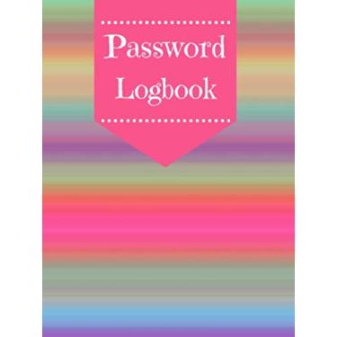 Imagem de Password Logbook: Journal Notebook Organizer To Protect Usernames and Passwords, login And Private Information Keeper With Alphabetical Tabs . Cute ... Cover ( Pocket Sizes 4.5”x6” – 110 Pages)