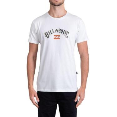 Imagem de Camiseta Billabong Arch Fill Camo Plus Size Off White