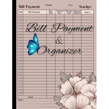 Imagem de Pagamento e organizador de faturas: rastreador de pagamento de contas mensais, planejador de orçamento, caderno de rastreador de contas, planejador de contas mensal