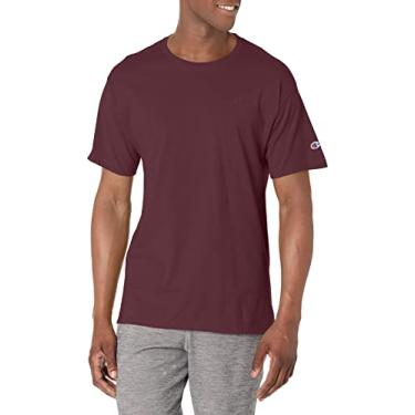 Imagem de Champion Camiseta masculina, camiseta clássica para homens, camiseta masculina (regular ou grande e alta), Marrom, M
