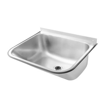 Imagem de Tanque De Parede Docol Monobloco 01704504 55x45 Inox Polido