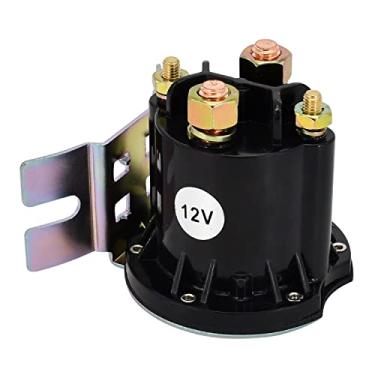 Imagem de Notonmek Interruptor solenoide de arranque de 12 V, 4 terminais de corrente 150A máx. 800A 684-1251-212 684-1261-212 6841261212 compatível com Trombetta