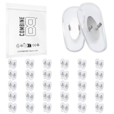 Imagem de 30 pares de almofadas de nariz transparentes de substituição para Ray-Ban Aviator RB3025/Aviator RB3044/RB3261/RB3445/RB3483/RB3506/RB3519/RB3516/RB3293/RB3267/RB3362/RB3026/RB3493/RB3493/RB3267