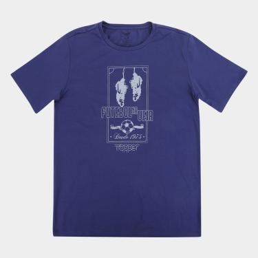 Imagem de Camiseta Topper Futebol Na Veia Masculina-Masculino