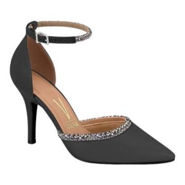 Imagem de Sapato Vizzano 1184.1180 Salto Calcanhar Fechado Bico Fino Feminino-Feminino