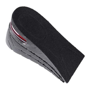 Imagem de 1 par de almofada de reforço interna Palmilha de altura invisível Aumentar Palmilha Palmilhas de elevação de sapato Palmilha de almofada de calcanhar Palmilha de aumento de altura da palmilha Inserção