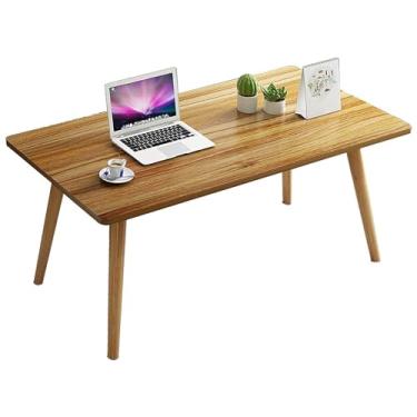 Imagem de Mesa de centro, mesa baixa de janela, mesa multifuncional de estudo para quarto/sala de estar, mesa lateral de sofá, mesa baixa para casa pequena