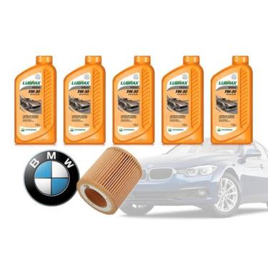 Imagem de Kit Filtro de Óleo + Lubrax Valora 5w30 Bmw - Lubrax E WEGA