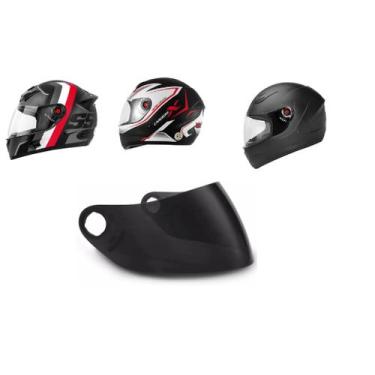 Imagem de Viseira Capacete Fume Fokker / Agile / NOS Classic / Blade / Mx5 - Pol