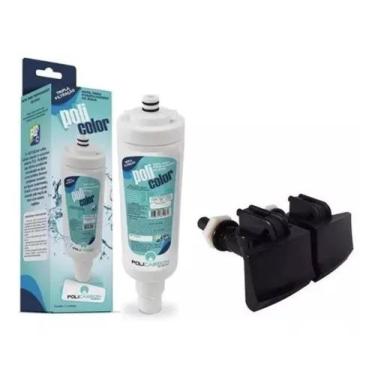 Imagem de Refil Filtro Purificador Colormaq + Torneira Premium Preta - POLICARBO