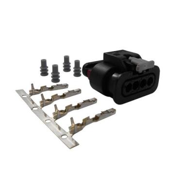 Imagem de Conector 4 Vias Fêmea ETE4427 Sensor Map Jetta - Cód.7429 - Rainha