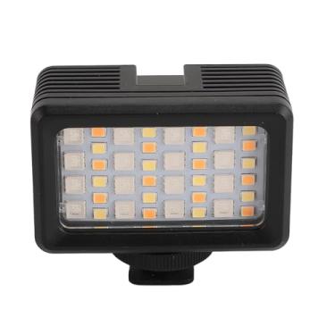 Imagem de Luz de Câmera LED à Prova D'água Luz de Vídeo LED Subaquática 40m À Prova D'água 2500K a 9000K Luz de Vídeo RGB Subaquática Portátil para Fotografia de Streaming Ao Vivo
